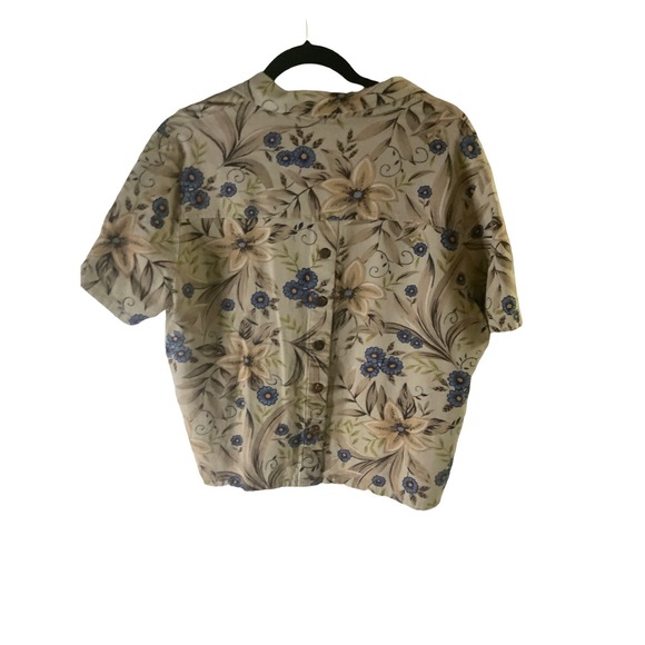 Tendency USA Linen Blend Blouse Women Sz.XL - Picture 5 of 6